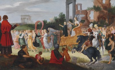 Alegoría de la entrada triunfal del Archiduque Fernando III de Louis de Caullery